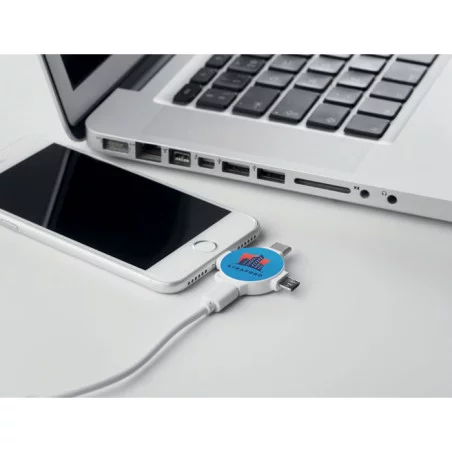 Câble 3 en 1 publicitaire LIGO 