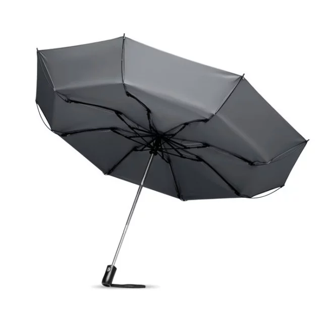 Parapluie personnalisé pliant à ouverture réversible 