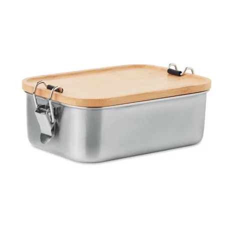 Lunch Box en acier et bambou Sonabox 