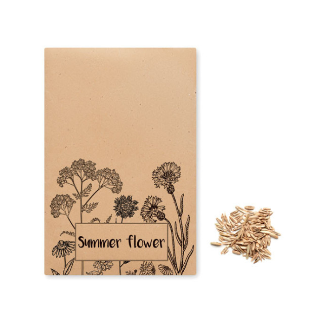 Pochon kraft graines de fleurs sauvages SEEDLOPE 