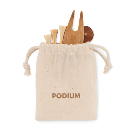Accessoires de golf en bambou Dormie 