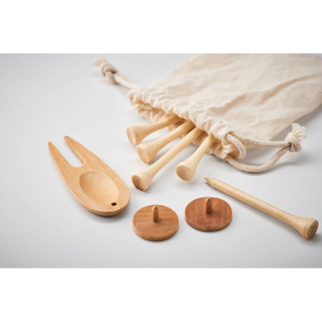 Accessoires de golf en bambou Dormie 