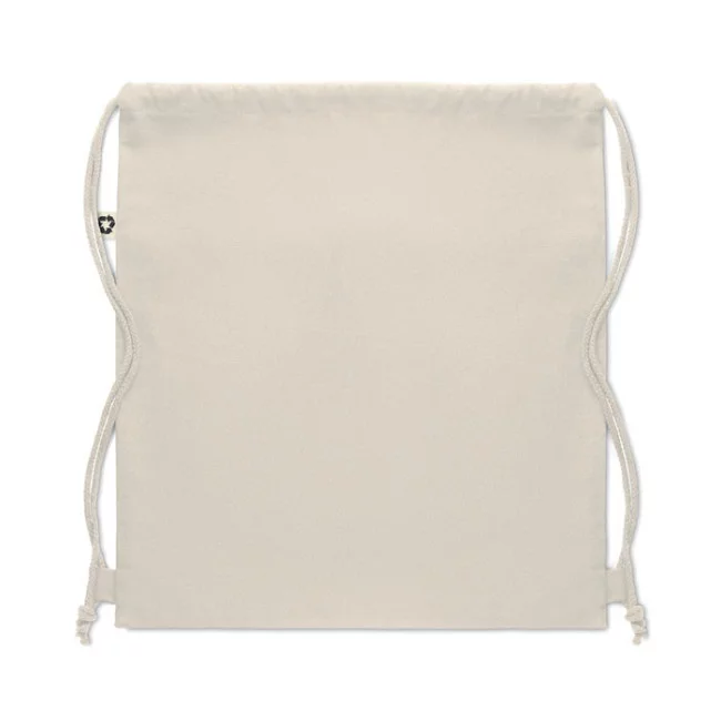 Sac à cordon en coton recyclé Panda Bag 