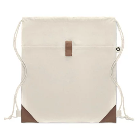 Sac à cordon en coton recyclé Panda Bag 