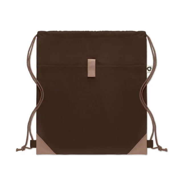 Sac à cordon en coton recyclé Panda Bag 