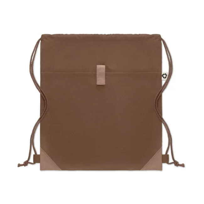 Sac à cordon en coton recyclé Panda Bag 