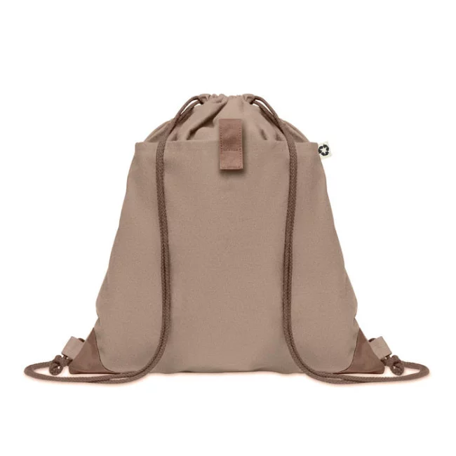 Sac à cordon en coton recyclé Panda Bag 