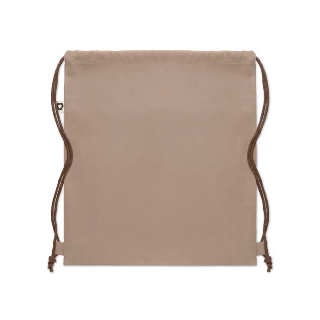 Sac à cordon en coton recyclé Panda Bag 