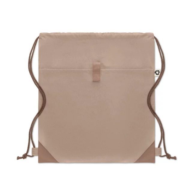 Sac à cordon en coton recyclé Panda Bag 