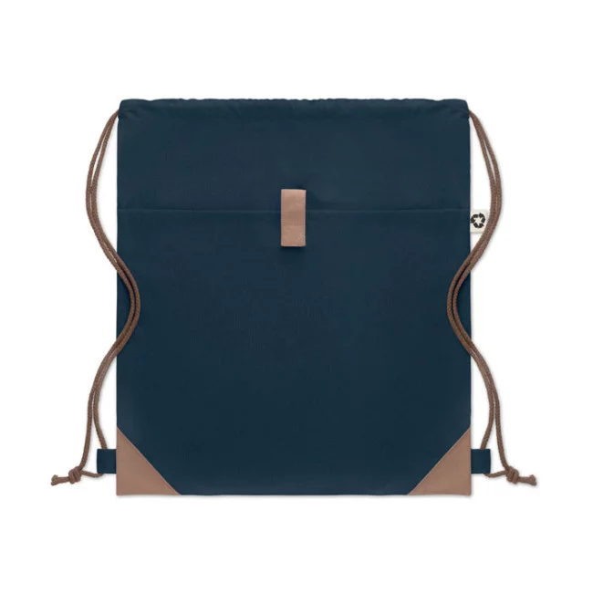 Sac à cordon en coton recyclé Panda Bag 