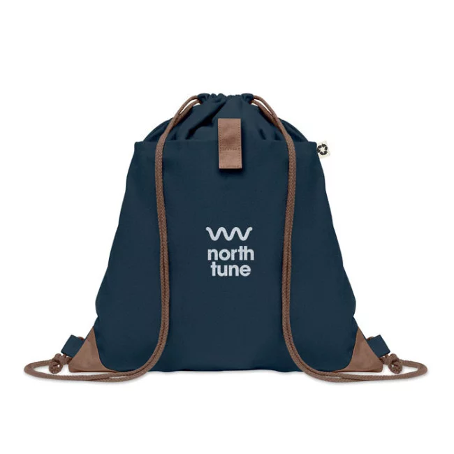 Sac à cordon en coton recyclé Panda Bag 