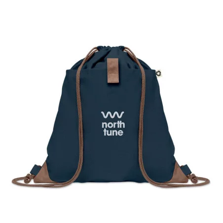 Sac à cordon en coton recyclé Panda Bag 