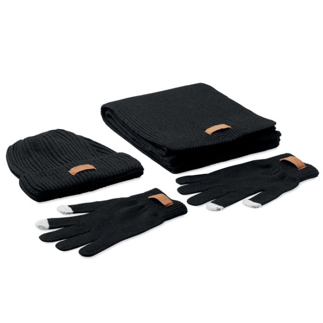 Set de 3 accessoires d'hiver personnalisables 