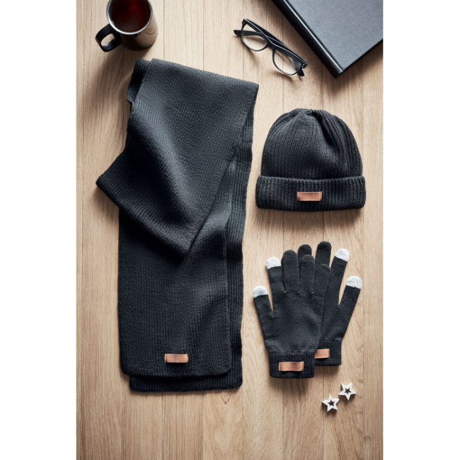 Set de 3 accessoires d'hiver personnalisables 