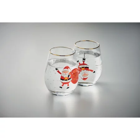 Verre à eau spécial noël 330 ml 