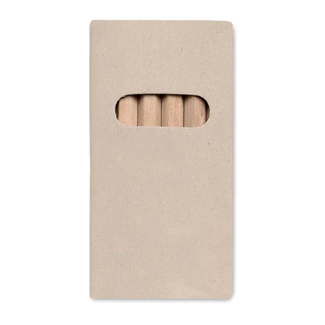 Set de 6 crayons de couleurs Abigail 