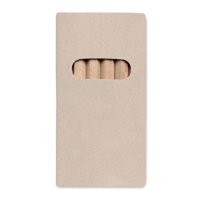 Set de 6 crayons de couleurs Abigail 