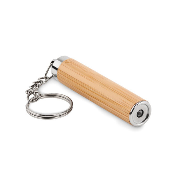 Porte-clés mini lampe torche bambou PIANTI 