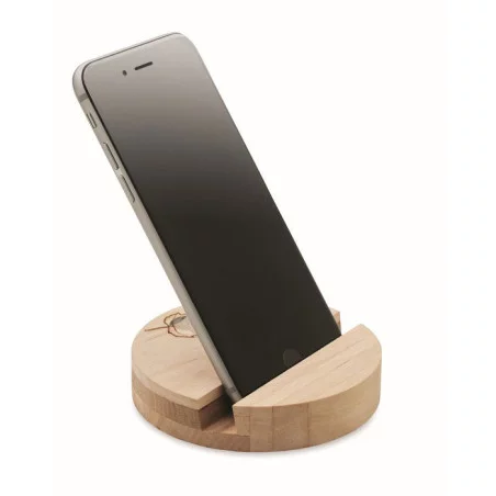 Support de téléphone en bouleau Grow Round Stand 
