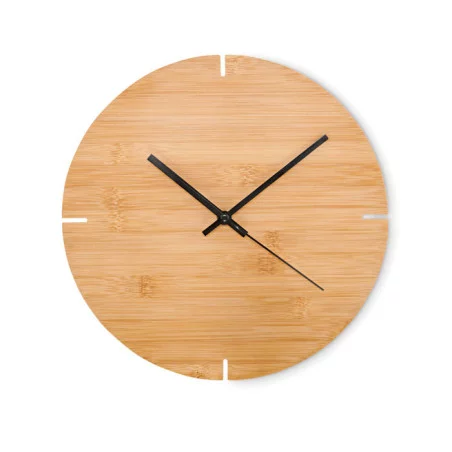 Horloge murale en bambou Esfere 