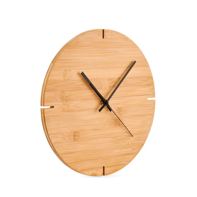 Horloge murale en bambou Esfere 