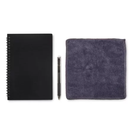 Carnet avec stylo effaçable et chiffon Nobuuk 