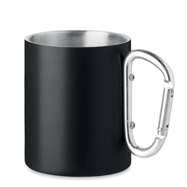 Mug en inox mousqueton color Trumba 300 ml 