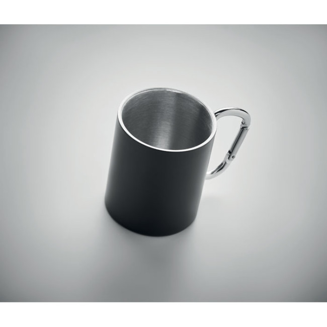 Mug en inox mousqueton color Trumba 300 ml 