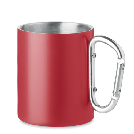 Mug en inox mousqueton color Trumba 300 ml 