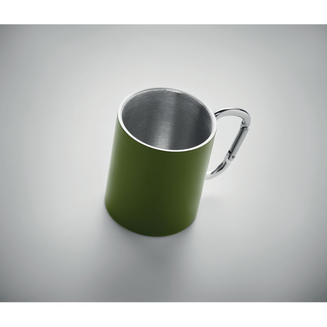 Mug en inox mousqueton color Trumba 300 ml 