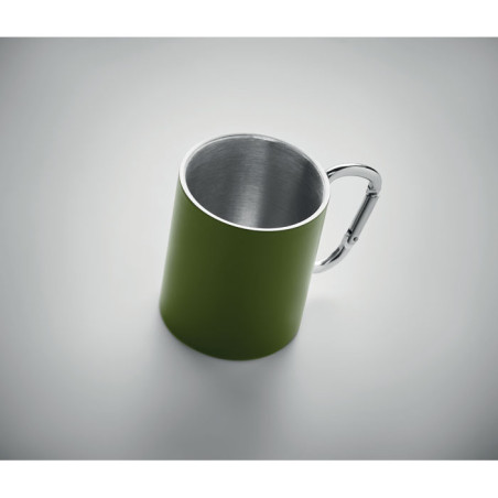Mug en inox mousqueton color Trumba 300 ml 