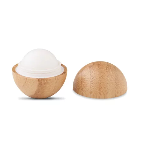 Baume à lèvres naturel avec pot en bambou Soft Lux 