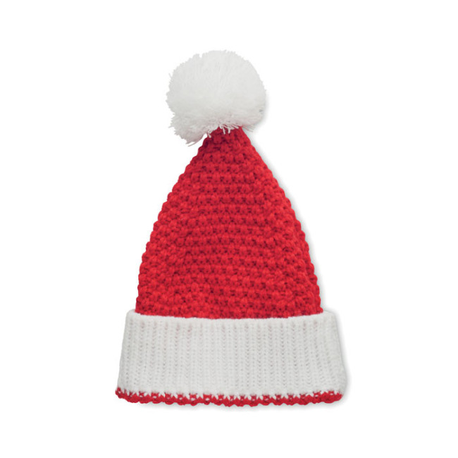 Bonnet de père Noël tricoté Auriga 