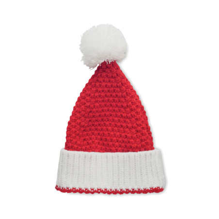 Bonnet de père Noël tricoté Auriga 