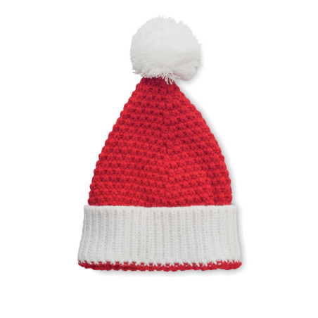 Bonnet de père Noël tricoté Auriga 