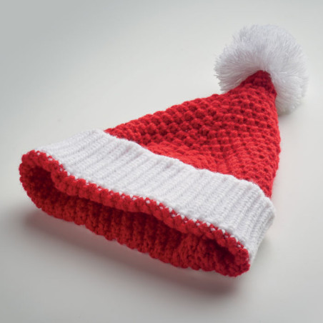 Bonnet de père Noël tricoté Auriga 