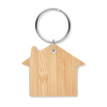 Porte-clés maison en bambou Houseboo 