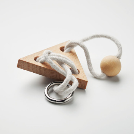 Casse-tête triangulaire en bois Nerve 