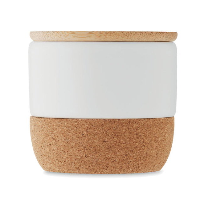 Bougie personnalisée dans un pot en grès Menkaure 