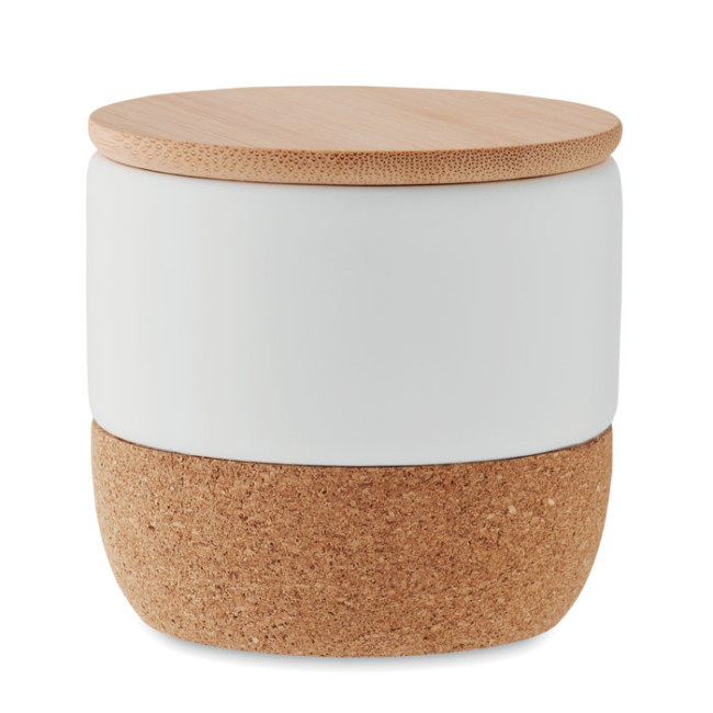 Bougie personnalisée dans un pot en grès Menkaure 