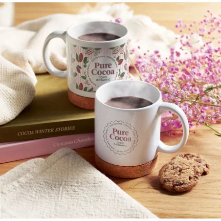 Mug en céramique et liège Karoo 280 ml 