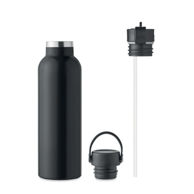 Bouteille à double paroi 2 bouchons Boali 700 ml 