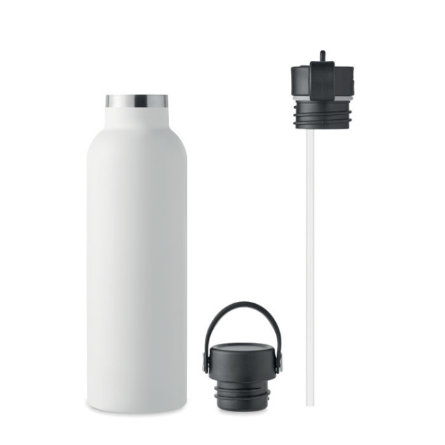 Bouteille à double paroi 2 bouchons Boali 700 ml 