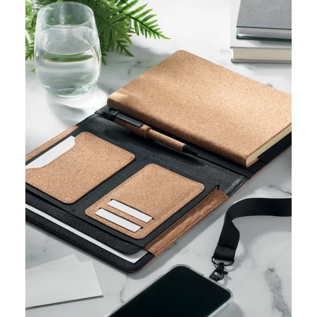 Conférencier A5 en liège avec carnet de note Origin 