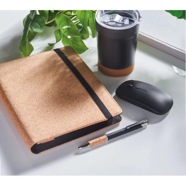 Conférencier A5 en liège avec carnet de note Origin 