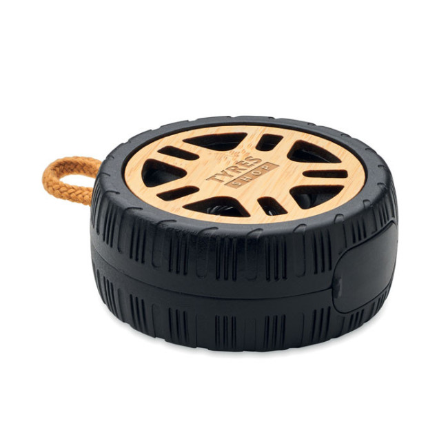 Enceinte en forme de roue publicitaire Matic 