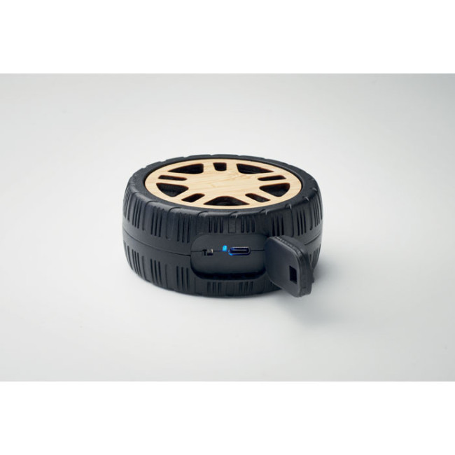 Enceinte en forme de roue publicitaire Matic 