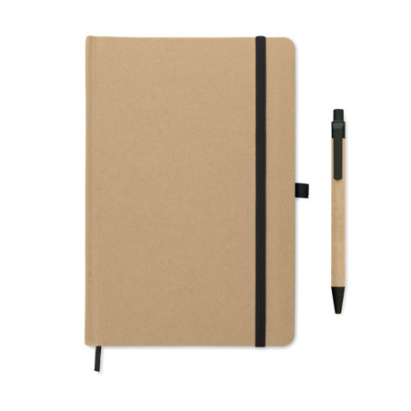 Carnet publicitaire A5 avec stylo Caratil 