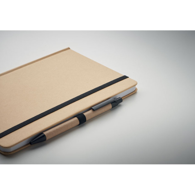 Carnet publicitaire A5 avec stylo Caratil 