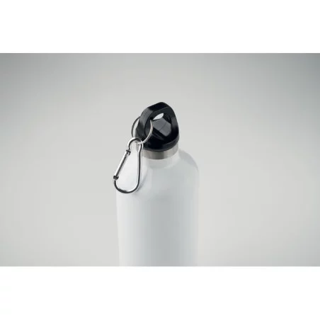 Gourde à double paroi acier recyclé Carabi 500 ml 
